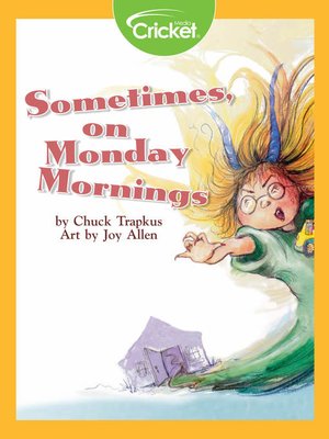 cover image of Sometimes, on Monday Mornings